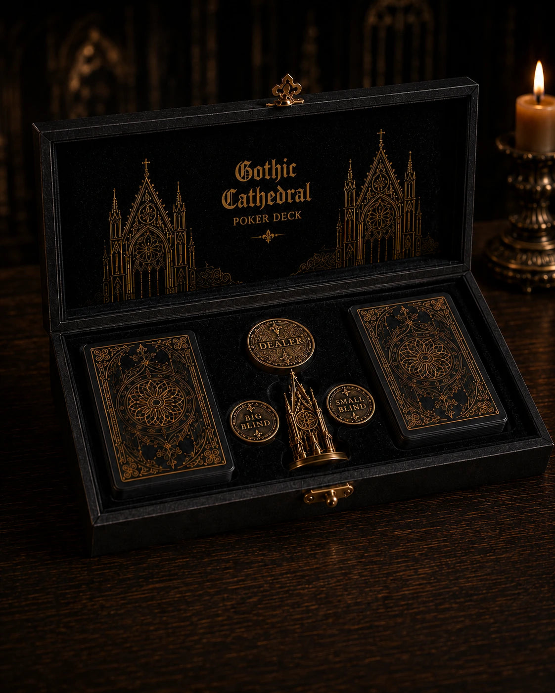 Gothic Poker Gift Set