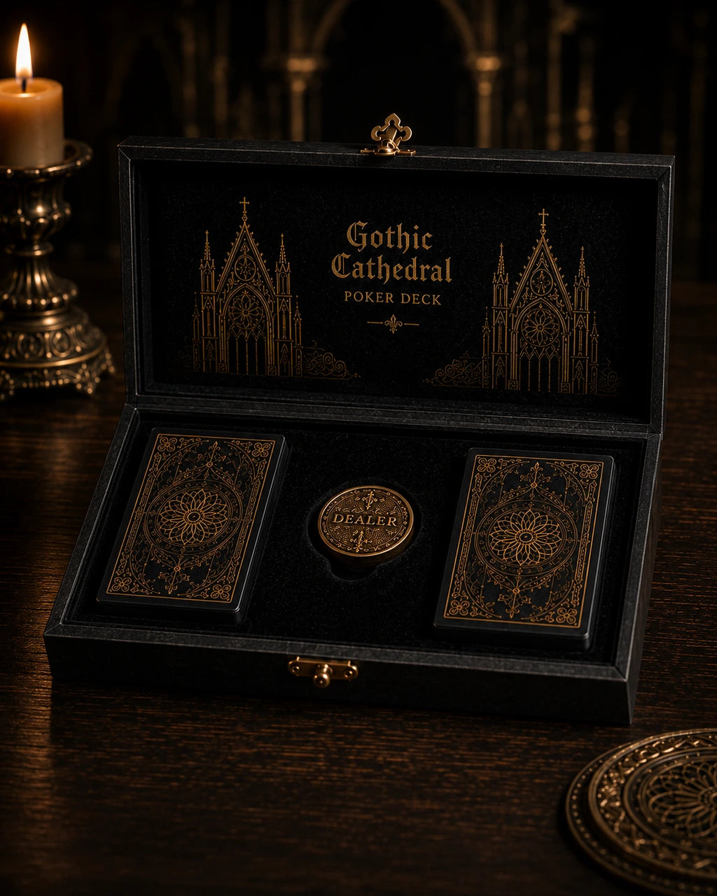 Gothic Poker Gift Set
