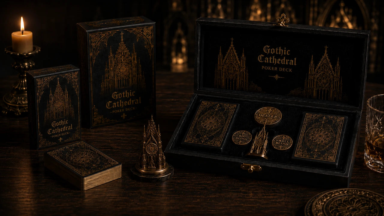 Gothic Poker Gift Set